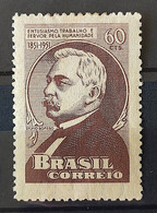 C 262 Brazil Stamp Centenary Silvio Vasconcelos Da Silveira Ramos Romero 1951 2 - Andere & Zonder Classificatie