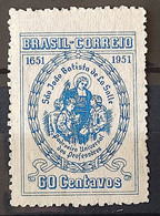 C 263 Brazil Stamp 3 Centenary Sao Joao Batista De La Salle Religion 1951 2 - Andere & Zonder Classificatie