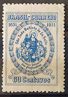 C 263 Brazil Stamp 3 Centenary Sao Joao Batista De La Salle Religion 1951 4 - Autres & Non Classés