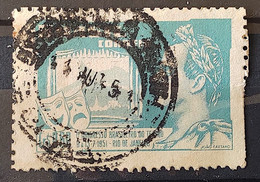 C 265 Brazil Stamp Brazilian Theater Congress Joao Caetano Dos Santos 1951 Circulated 2 - Andere & Zonder Classificatie