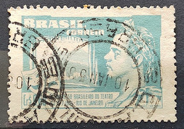 C 265 Brazil Stamp Brazilian Theater Congress Joao Caetano Dos Santos 1951 Circulated 18 - Andere & Zonder Classificatie