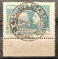 C 265 Brazil Stamp Brazilian Theater Congress Joao Caetano Dos Santos 1951 Circulated 4 - Andere & Zonder Classificatie
