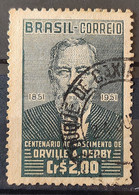 C 266 Brazil Stamp Centenary Orville Adalbert Derby Geology Science 1951 Circulated 4 - Sonstige & Ohne Zuordnung