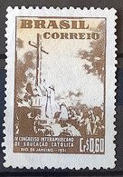 C 267 Brazil Stamp Inter-American Congress Of Catholic Education Religion 1951 2 - Andere & Zonder Classificatie