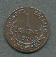1 Centime Dupuis 1920 - 1 Centime