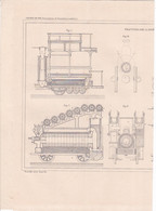 CHEMINS DE FER TRACTEURS PAR LA SOCIETE D'APPLICATION CHARLES TELLIER REF 70854 - Other Plans