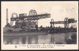 +++ CPA - EISDEN - Maasmechelen - Voies De Communication - Ponts De Charbonnage Sur Canal De La Campine // - Maasmechelen