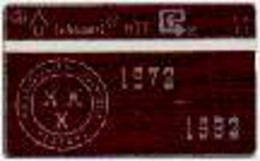 1990 : P011 NOSSEGEM Philatelic Club MINT  (x) - Ohne Chip