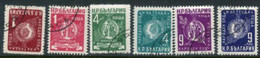 BULGARIA 1952 Orders Of Labour Used.  Michel 807-12 - Used Stamps
