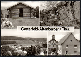 E9920 - Catterfeld Altenbergen - Blockhütte Hainfelsen Gaststätte Waldfrieden FDGB - FOKU - Georgenthal