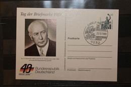 Deutschland, Tag Der Briefmarke 1989; SST Sindelfingen - Postales Privados - Usados