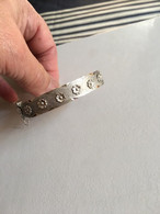 Bracelet Jonc En Argent Massif . - Armbänder