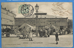 16 - Charente - Cognac - La Place Du Marché (N4343) - Cognac