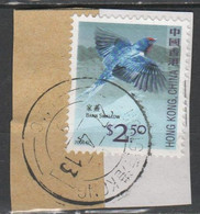 HONG KONG - 2006 - 2,50 Barn Swallow - Bird - Used On Fragment - Used Stamps