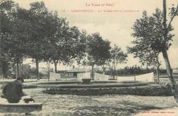 CPA FRANCE 81 " Labruguière, Le Bassin Sur La Promenade". - Labruguière