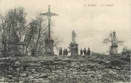 CPA FRANCE 81 "Alban, Le Calvaire". - Alban