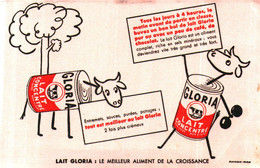 L Gl /14/04/ Buvard    Lait "Gloria"  (N= 1) - Milchprodukte