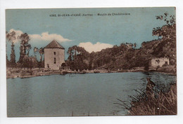 - CPA SAINT-JEAN-D'ASSÉ (72) - Moulin De Chadonnière 1932 - Photo Dolbeau 4382 - - Autres & Non Classés