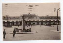 - CPA LE MANS (72) - La Gare 1934 (avec Personnages) - Photo Dolbeau 105 - - Le Mans