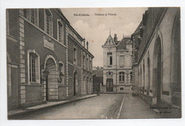 - CPA SAINT-CALAIS (72) - Théâtre Et Musée - Edition Royau - - Saint Calais