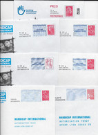 HANDICAP INTERNATIONAL  -   Lot De 7 Enveloppes Différentes - Prêts-à-poster:  Autres (1995-...)