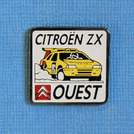 1 PIN'S //   ** CITROËN ZX / OUEST ** - Citroën