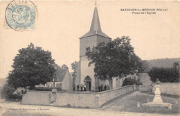 58-BAZOCHES-DU-MORVAN- PLACE DE L'EGLISE - Bazoches