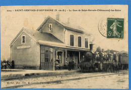 63 - Puy-de-Dôme - Saint Gervais D'Auvergne - La Gare De Saint Gervais-Chateauneuf Les Bains(N4379) - Saint Gervais D'Auvergne