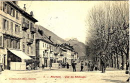 Delcampe - ALBERTVILLE (73) - Quai Des Allobroges - 5 - Ed. A. Détraz, Albertville - Albertville