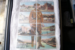 8 Cartes Postales Puzzle Complet "Roi Albert 1er" - Namur