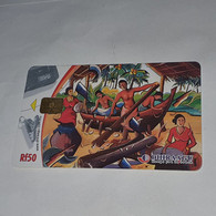 Maldives-(2MLDGIS-MAL-C-15)-boat Builders-(5)-(RF50)-(2MLDGIS07941845)-used Card+1card Prepiad Free - Maldiven