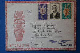 Q4 NOUVELLE CALEDONIE BELLE LETTRE 1984 NOUMEA POUR CHARENTON FRANCE+ AFFRANCHISSEMENT PLAISANT - Cartas & Documentos