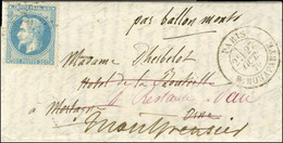 Etoile 15 / N° 29 Càd PARIS / R. BONAPARTE 27 OCT. 70 Sur Lettre Pour Mortagne Réexpédiée En Poste Restante à Pau. Au Ve - War 1870