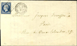 Grille / N° 14 Càd CORPS EXPÉDITIONNAIRE D'ITALIE / 2E DIVISION Sur Lettre Avec Texte Pour Paris. 1856. - TB / SUP. - Bolli Militari (ante 1900)