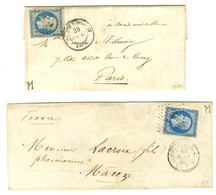 Lot De 2 Lettres De L'Armée D'Orient. - TB. - Bolli Militari (ante 1900)