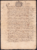 ( Gen. De Monpellier ) - DONATION DE 1678 ISABEAU DE REBOUL à SON FILS - RARE ! 6 Pages D'écriture - Historical Documents