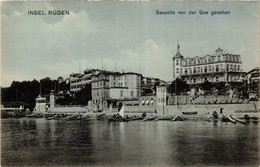 CPA AK SASSNITZ Von Der See Gesehen GERMANY (663044) - Sassnitz