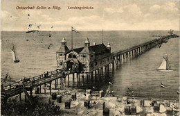 CPA AK Insel RÜGEN SELLIN Landungsbrücke GERMANY (670069) - Sellin