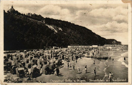 CPA AK Insel RÜGEN SELLIN Strandleben Am Nordstrand GERMANY (670085) - Sellin