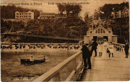 CPA AK Insel RÜGEN SELLIN Blick Von Der Landugsbrücke GERMANY (670111) - Sellin