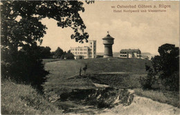 CPA AK Insel RÜGEN GÖHREN Hotel Nordpeerd Und Wasserturm GERMANY (670219) - Goehren