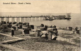 CPA AK Insel RÜGEN GÖHREN Strand Seesteg GERMANY (670245) - Göhren