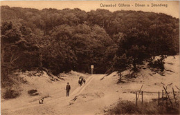 CPA AK Insel RÜGEN GÖHREN Dünen Strandweg GERMANY (670257) - Göhren