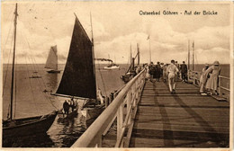 CPA AK Insel RÜGEN GÖHREN Auf Der Brücke GERMANY (670289) - Göhren