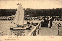 CPA AK GÖHREN Strand Von Der Brücke GERMANY (663194) - Göhren