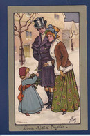 CPA Parkinson Ethel Enfant Couple Circulé MM Vienne 234 Viennoise - Parkinson, Ethel