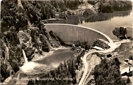 Barrage De Rossens/Frbg. - Vue Aerienne (7995) * 29. 6. 1964 - Rossens