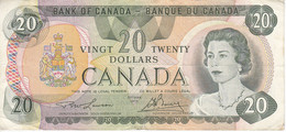 BILLETE DE CANADA DE 20 DOLLARS DEL AÑO 1979  (BANKNOTE) - Kanada