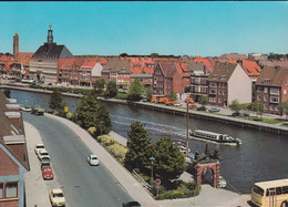 D-26721 Emden - Ratsdelft Und Rathaus - Straßenansicht - Cars - VW Käfer - Renault R4 - VW Bus - Emden