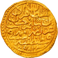 Monnaie, Ottoman Empire, Murad III, Sultani, AH 982 / AD 1574, Misr, TTB+, Or - Islamische Münzen